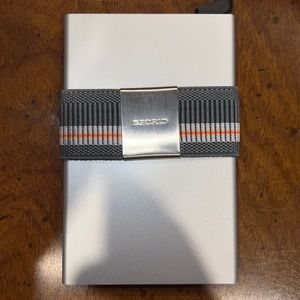 Secrid Hard Card Case; never used; 4-6 card sliding mechanism; case only
